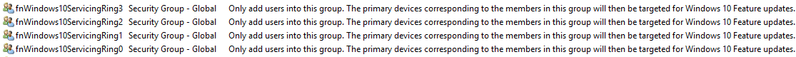 OSD365 Collection Rings for Feature Deployment